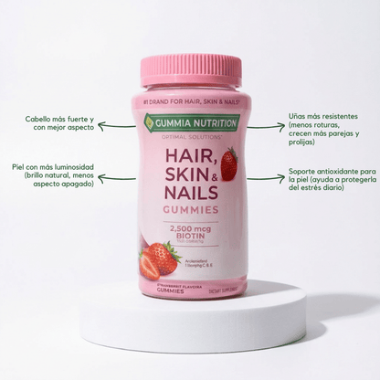 Gomitas para Cabello, Piel y Uñas (3 en 1)