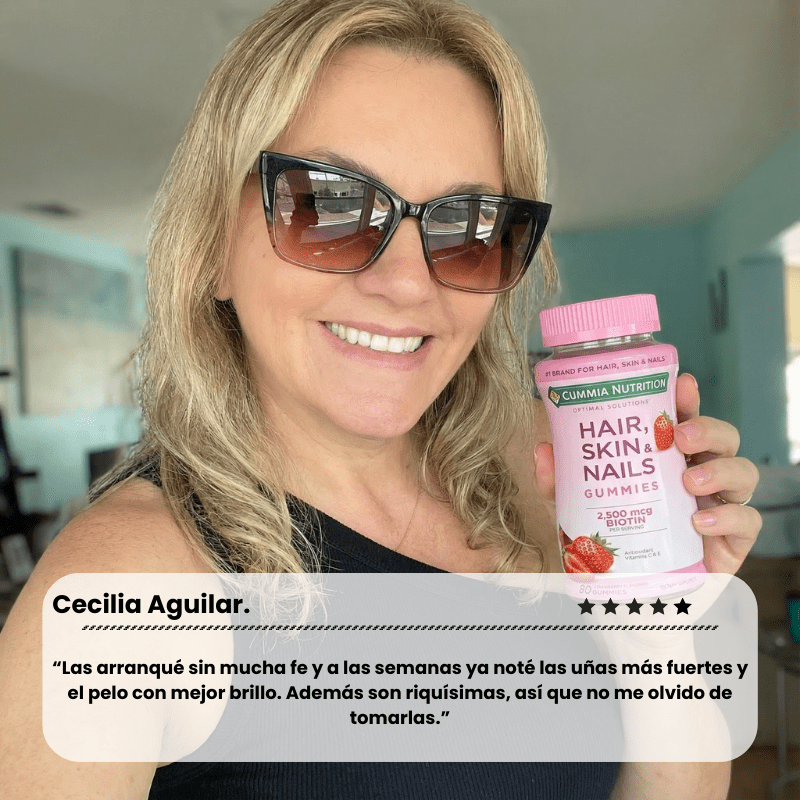 Gomitas para Cabello, Piel y Uñas (3 en 1)
