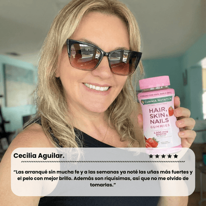 Gomitas para Cabello, Piel y Uñas (3 en 1)